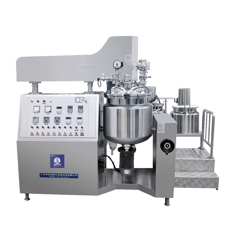High Shear Vacuum Emulsifying Mixer and Homogenizer for Cream Production