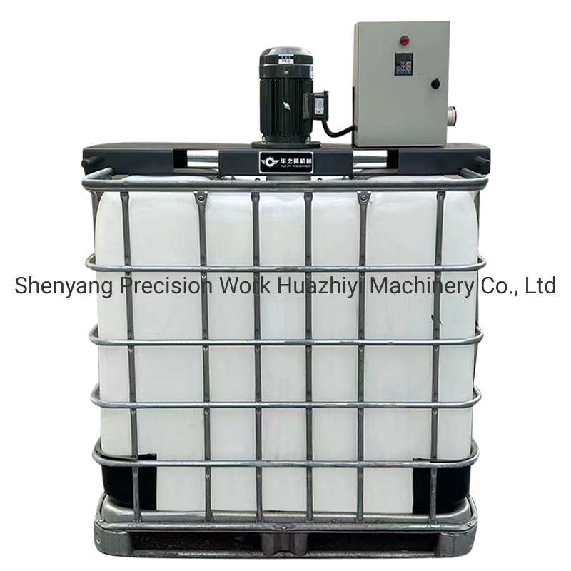 High-Speed Electric IBC Mixer for Paint and Chemicals