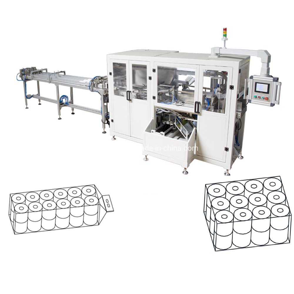 High-Speed Fully Automatic Multi-Roll Toilet Paper Packaging Machine