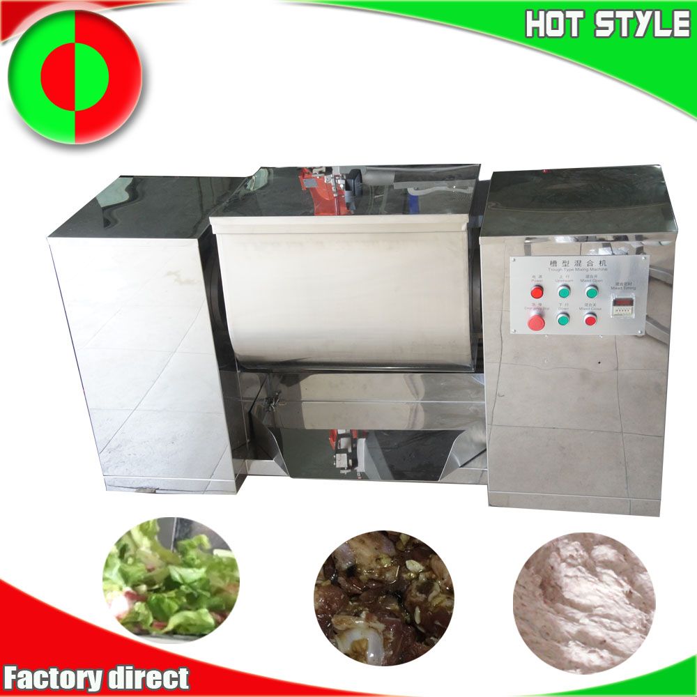Trough-Type Mixing Machine for Meat