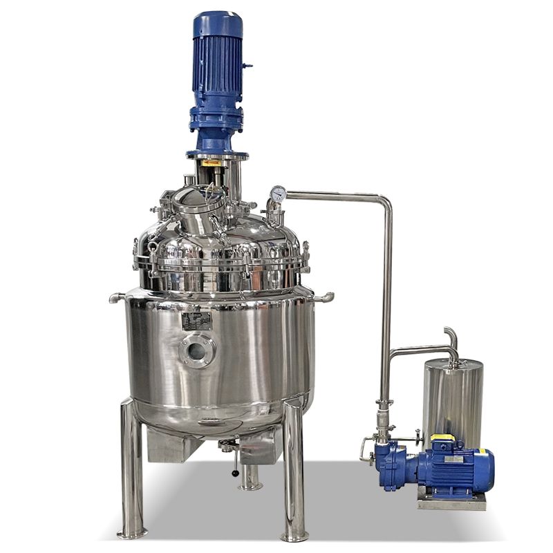 300L Stainless Steel Electric Heating Vacuum Reactor for Chemical Liquids