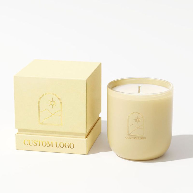 Chizikon Premium Eco-Friendly Square Candle Jar Gift Box Packaging