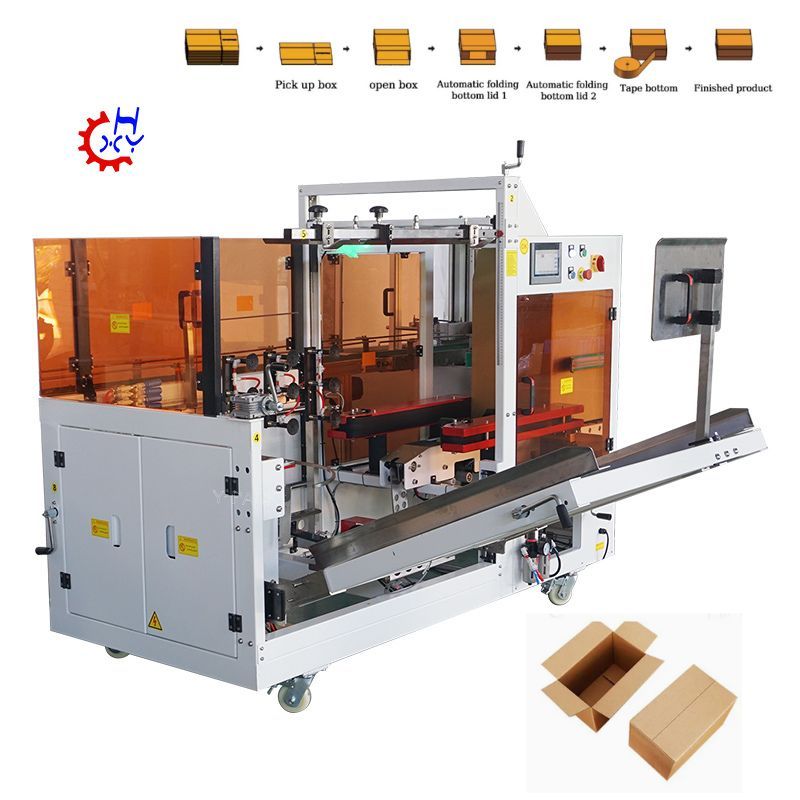 E-Commerce Case Assembly Machine - Barcode Scanning and ERP Compatibility