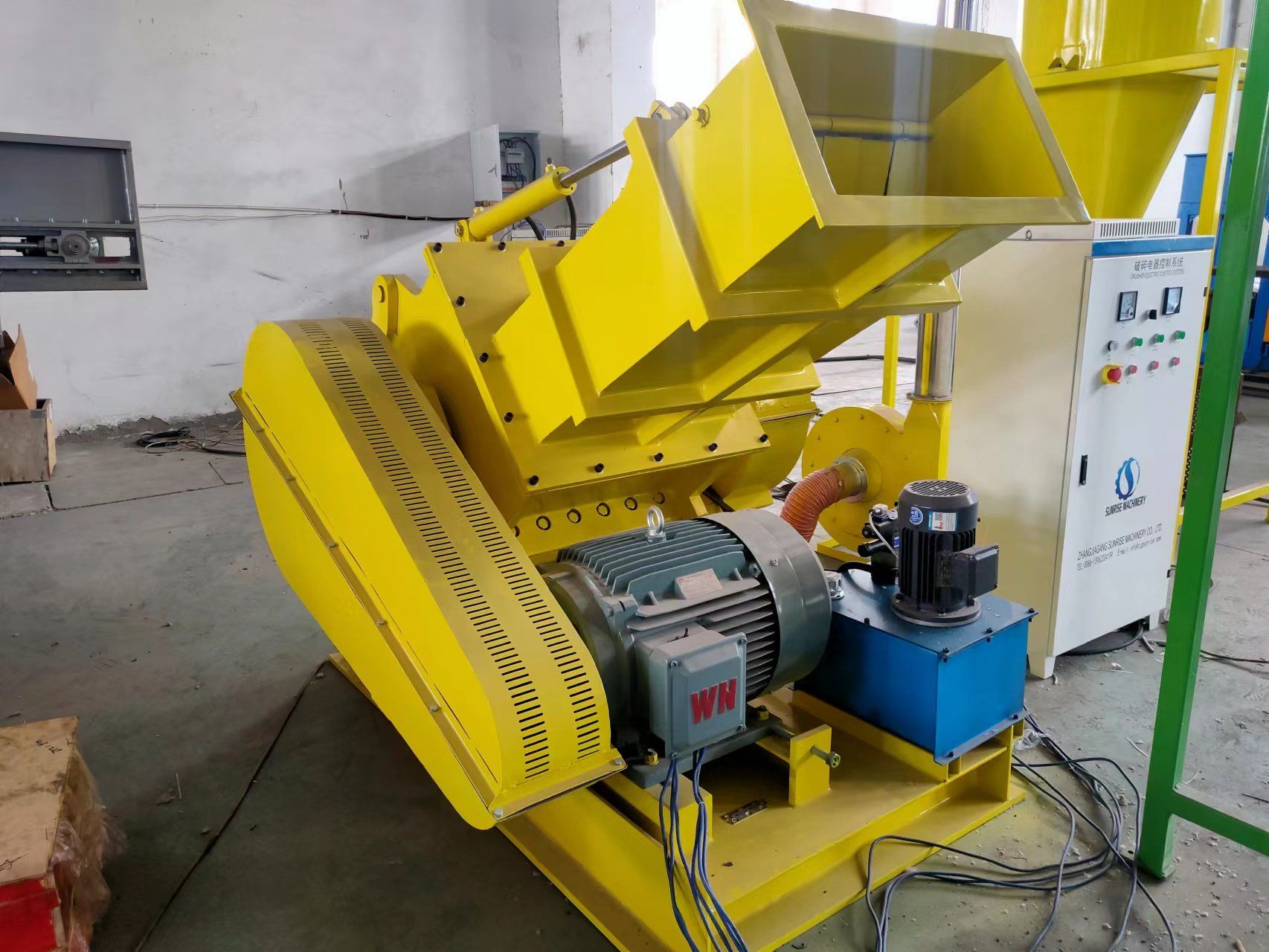 HDPE Pipe Shredder