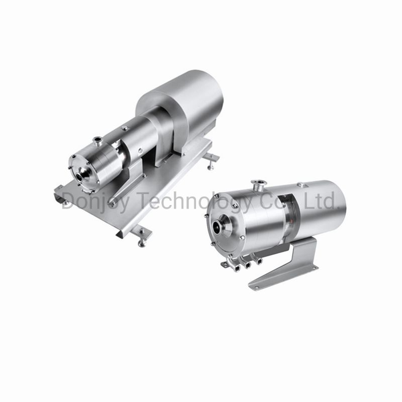 Homogeneous Multi-Stage Emulsifying Shear Mixing Pump with Drain Valve