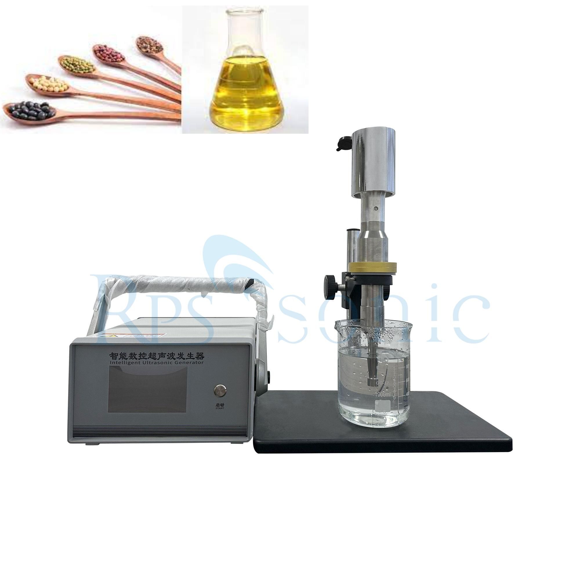 Ultrasonic Emulsification Machine for Herb Extraction Liquid Processing