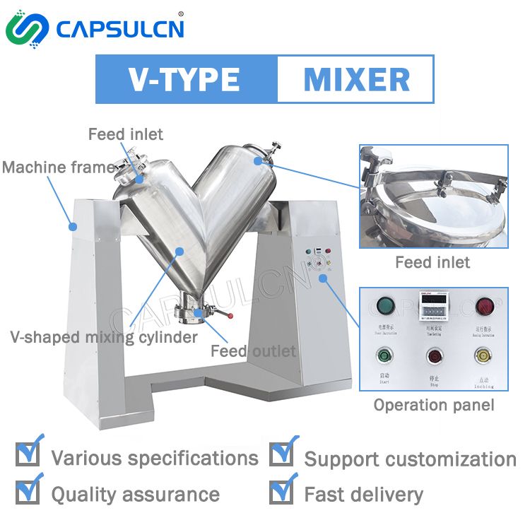 V-200 Powder Mixer: Dry Blending Solutions for Powdered Materials