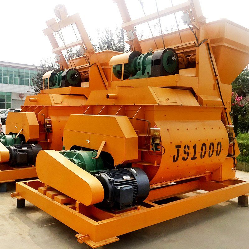 High-Quality JS2000 Concrete Mixer Machine with Concrete Batching Plant