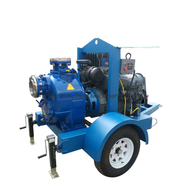 2-Inch Diesel Engine Trash Water Pump
