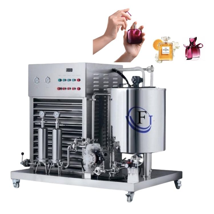 Automatic Perfume Manufacturing Machine with Freezing Function for Mixing Tanks