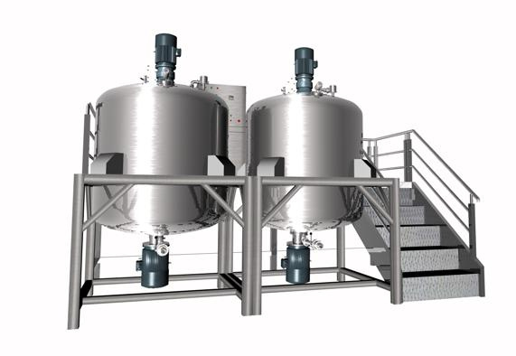 High-Precision 3000 L Batch Reactor Pharmacy Mixing Tank for Shampoo Production