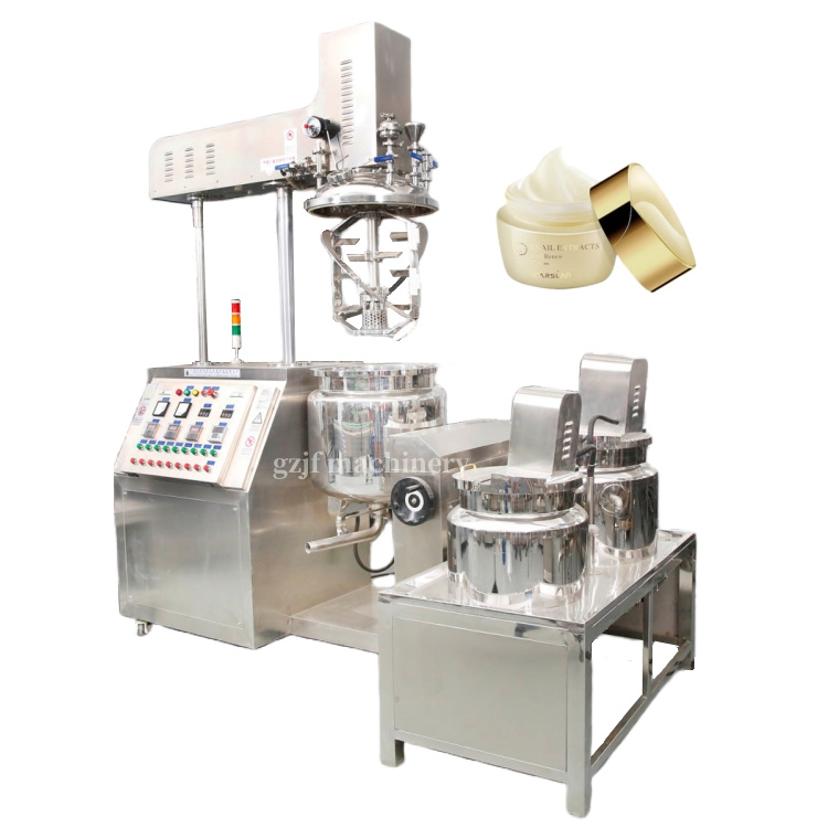 Vacuum Mixer Homogenizer Emulsifier for Cosmetic Cream Mixing