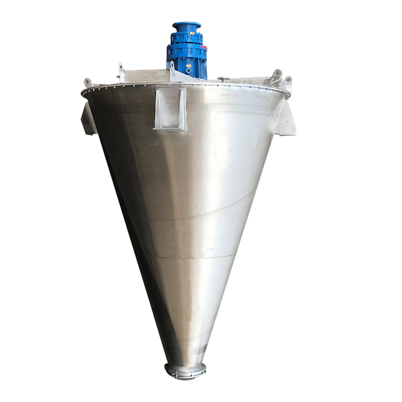 Double Spiral Conical Mixer for Rust Steel with Chemical Dye and Carbon Steel