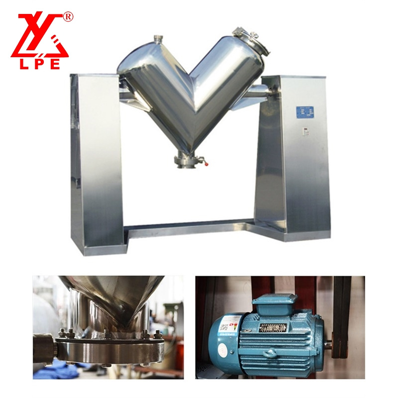 Durable Automatic V-Type Mixer for Small Granules