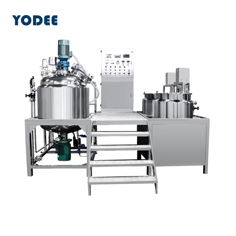 Face Cream and Cosmetic Vacuum Homogenizer Mixer Equipment