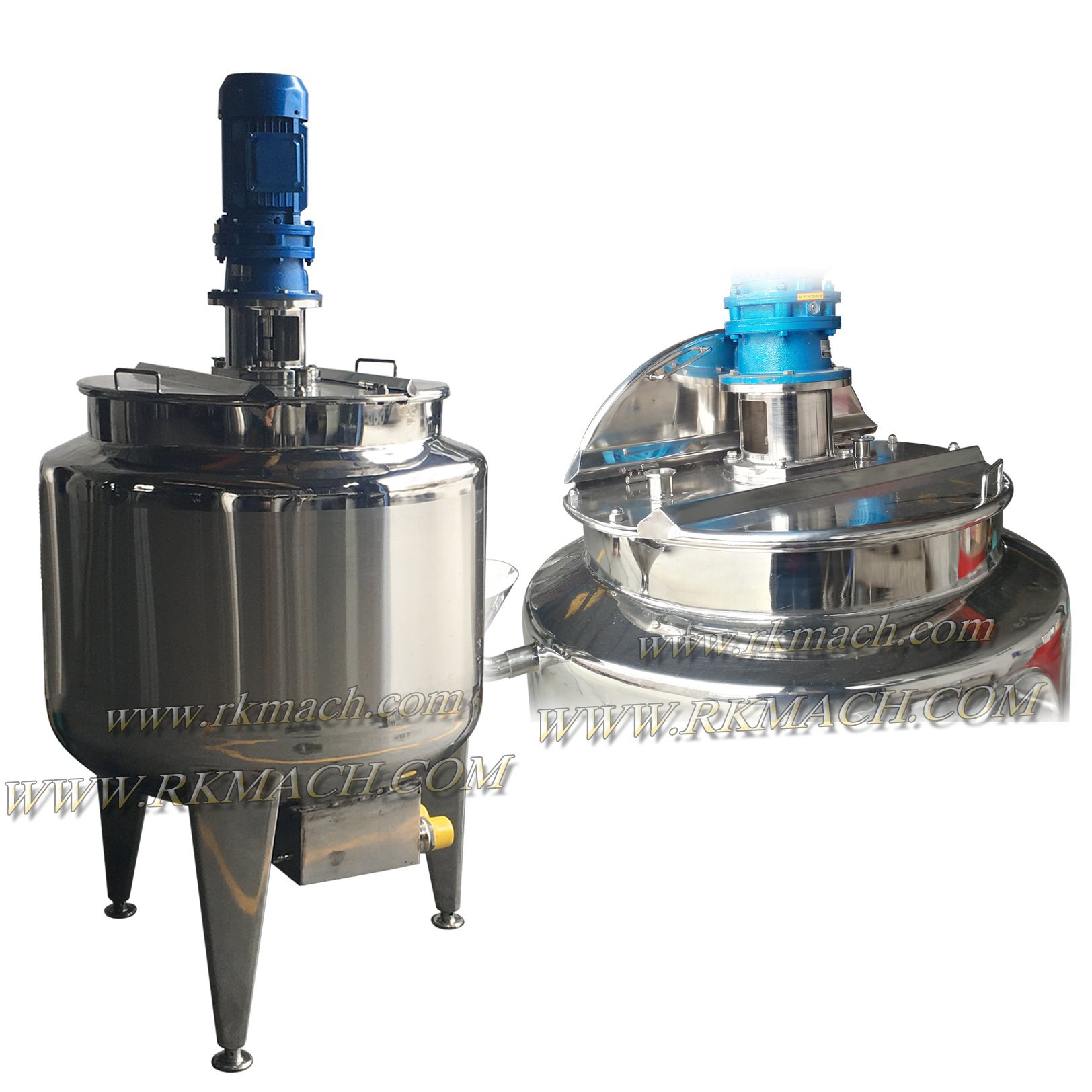 200L High-Speed Heating Mixing Tank for Wax and Liquid Soap