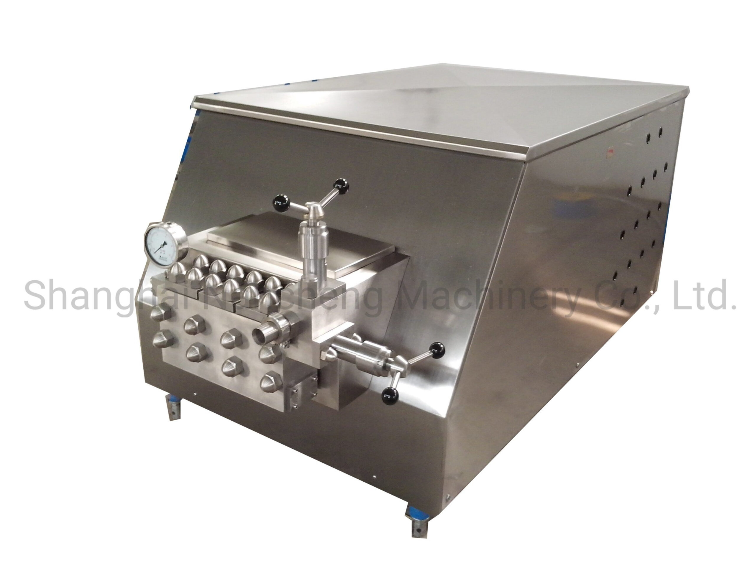 Industrial 5000L/H 40MPa High-Pressure Yogurt Homogenizer