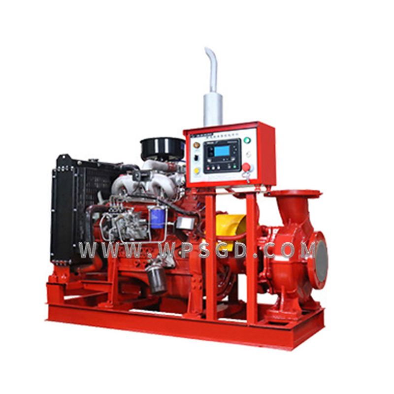 Fire Pump / Diesel Engine Fire Pump System: Indoor Diesel Fire Cooling Water Pump and Electric Foam Fire Pumps