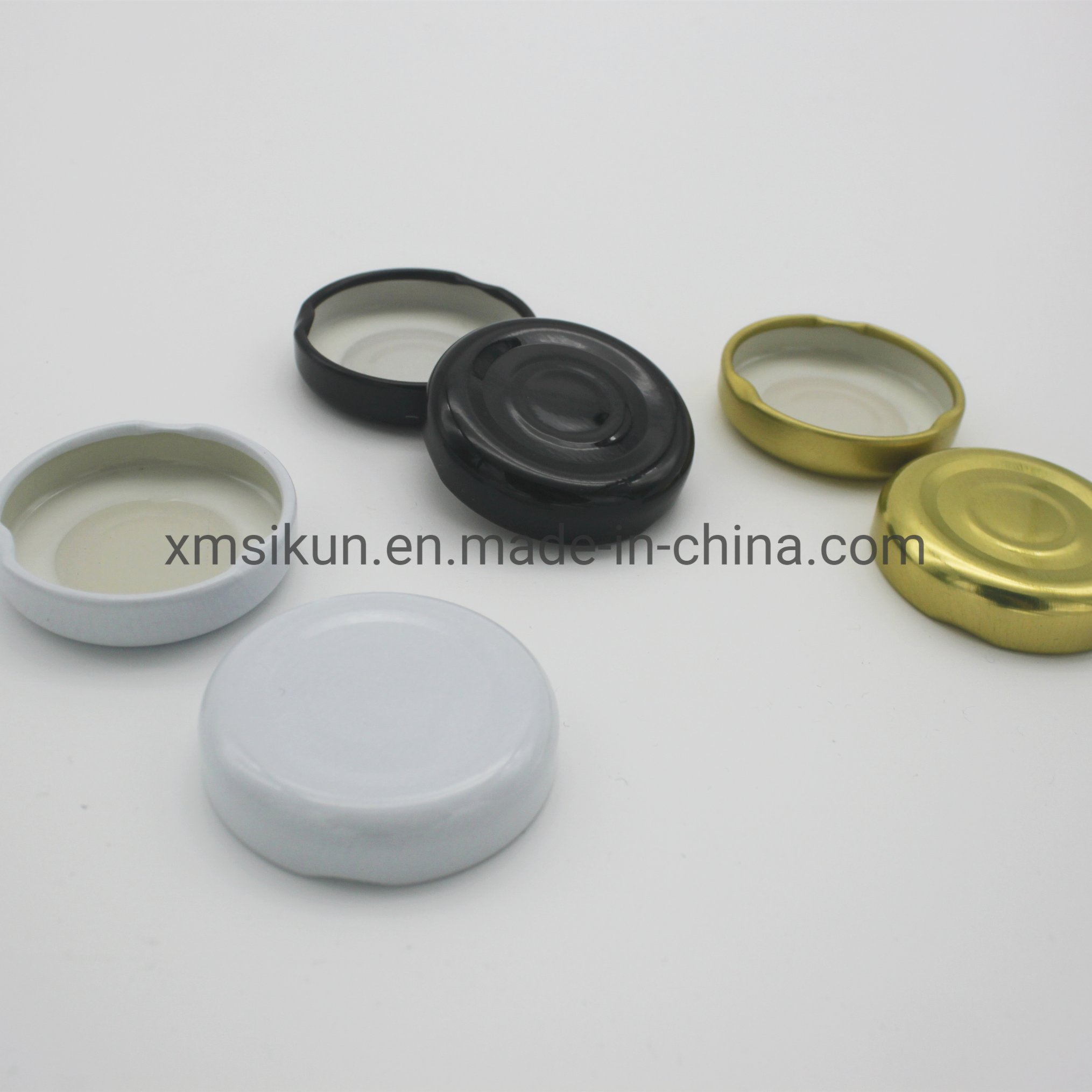 38# Affordable and High-Quality Tinplate Metal Lug Caps for Glass Bottles