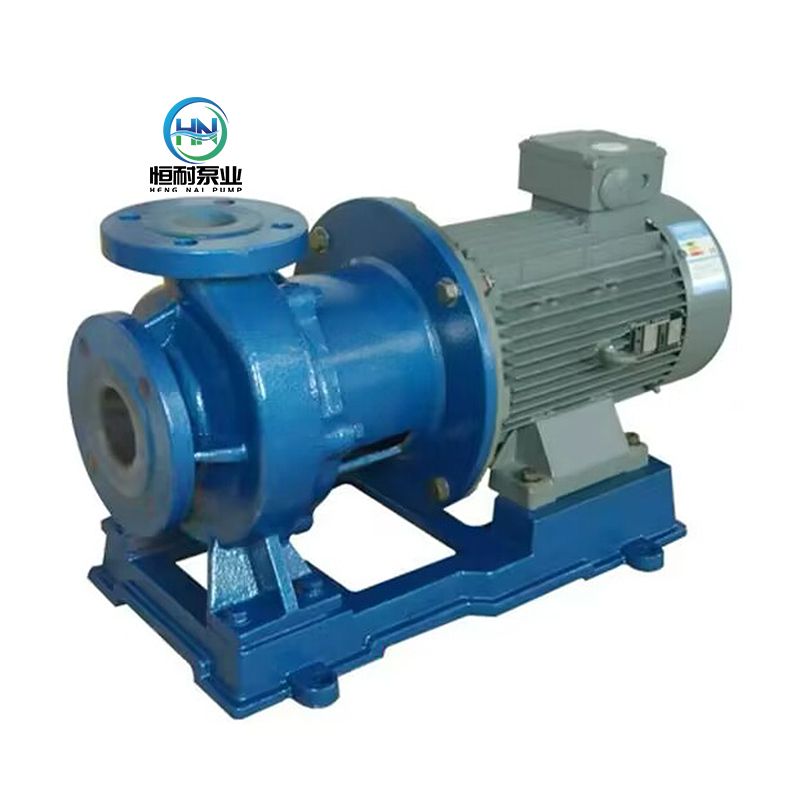 Chlorine Water Fluorine Plastic Lined Centrifugal Pump For Industrial Applications